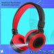 thumbnail image 4 of Auriculares Bluetooth inalámbricos sobre la oreja Auriculares plegables con cancelación de ruido y micrófono | 8H de Tiempo de Juego | Controladores de 40 mm | Sonido estéreo envolvente 4D | Ajuste, 4 of 7