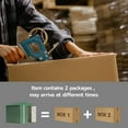 thumbnail image 3 of Asofer 8' x 6' Outdoor Storage Shed with Lockable doors, Metal Tool Shed Storage for Garden, Lawn, Green, 3 of 9