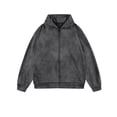 thumbnail image 4 of Cardigan à Capuche pour Hommes, Chandail Ample en Polyester pour Adolescents Étudiants - Manches Longues Col Rond, Veste Décontractée pour l'Automne et l'Hiver, 4 of 5