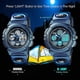 thumbnail image 2 of Reloj deportivo digital para niños, relojes deportivos impermeables para exteriores para niños y niñas, relojes electrónicos casuales analógicos para niños, 2 of 5