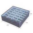 thumbnail image 2 of Underwear Organizer Divider Foldable: Large Socks Drawer Organizer Storage Box, 2 of 10