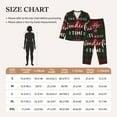 thumbnail image 6 of Bingfone Womens Pajama Sets Wonderful Time Christmas Print,Long Sleeve Loungewear Pajamas Set-Large, 6 of 9