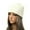 A-White, variant on Women Knit Slouchy Beanie Hat Thin Stretch Skull Caps B-Army Green