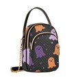 thumbnail image 7 of FORMRS Crossbody Bag for Women Quilted Travel Shoulder Cell Phone Purse with Chain Strap Handbag, Halloween Orange Ghosts, 7 of 7