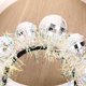 thumbnail image 4 of Diademas con forma de bola de discoteca, diademas de los años 70 para mujer, diadema de cumpleaños, corona de cumpleaños, accesorio de disfraz para fiesta de Año Nuevo 2024, 4 of 5