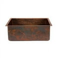 thumbnail image 3 of Premier Copper Products Ksp3_Ksdb25199 25" Undermount Single Basin Copper Kitchen Sink -, 3 of 7