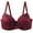 Red, variant on Ashirexll Women's Bras, Wireless Bras for Women, Plus Size Everyday Bras, Woman's Plus Size Comfortable Breathable Bra Underwear No Rim