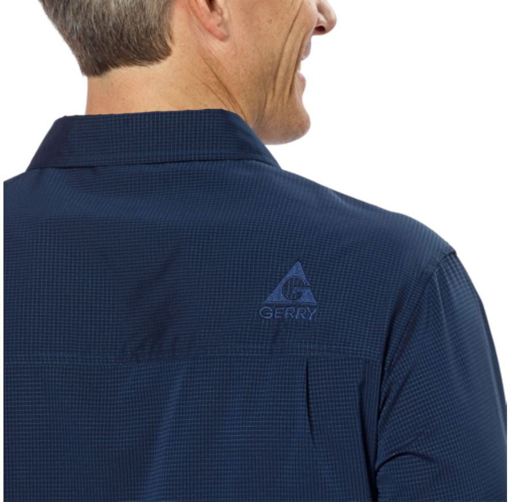 Gerry men's highly breathable and quick hotsell dry long sleeve woven upf shirt