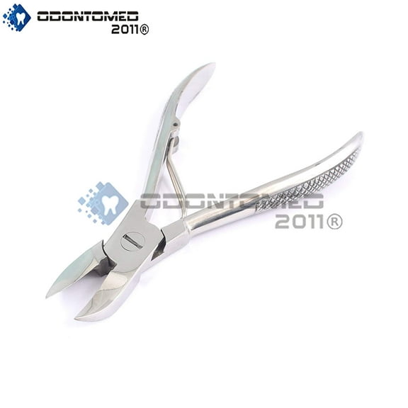 Odontomed2011® Nail Nippers 4.5" Concave Jaws, Spring Action Odm