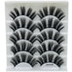 thumbnail image 1 of Almacén de liquidación 5 pares pestañas postizas naturales Xihbxyly negro, 1 of 2