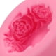 thumbnail image 4 of Molde de silicona en forma de rosa para fabricación de velas y manualidades hechas a mano 5 piezas, 4 of 5