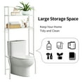 thumbnail image 6 of Costway 2 Tier Storage Rack Over Washing Machine Toilet Space Saver, 6 of 9