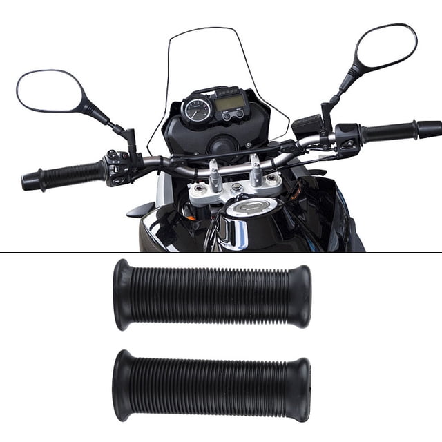 Puños para manillar, par de 7/8 pulgadas y 22 mm, puños para manillar de motocicleta, rendimiento confiable