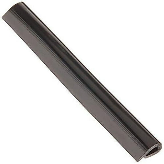 Cowles 6" X 2, 12" Automotive Door Guard with Anti-Chip Protective Edge Guards Black