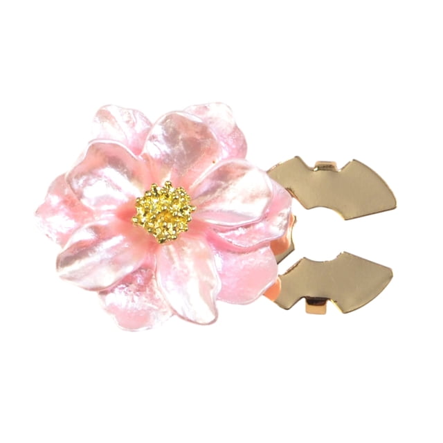 Button Cuff Pearly Luster Gardenia Flower Shape Easy Installation Button Cover Decorative Shirt Cufflink Cover Cuff Accessories