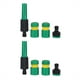 thumbnail image 2 of Conector de tubería, 2 juegos de conector de rociador de agua para manguera G1/2, kit de montaje de manguera de jardín diseñado para profesionales, 2 of 13