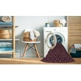 thumbnail image 2 of Ahgly Company Machine Washable Indoor Round Transitional Chestnut Brown Area Rugs, 8' Round, 2 of 7