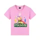 thumbnail image 3 of 2024 Nueva Venta Caliente Videojuego Pikmin 4 Impresión de Dibujos Animados Niños Camiseta de Algodón Linda Divertida Niñas Ropa Bebé Niños Verano Niños Tops, 3 of 5