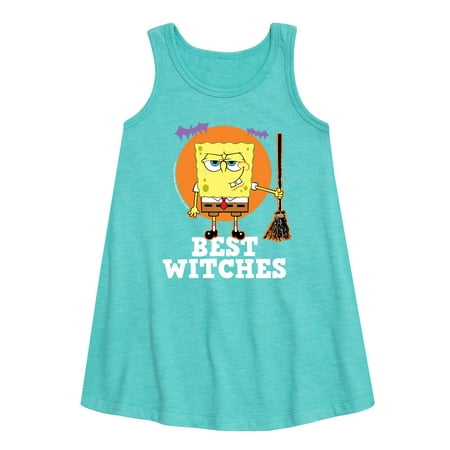 

SpongeBob SquarePants - Best Witches - Toddler and Youth Girls A-line Dress