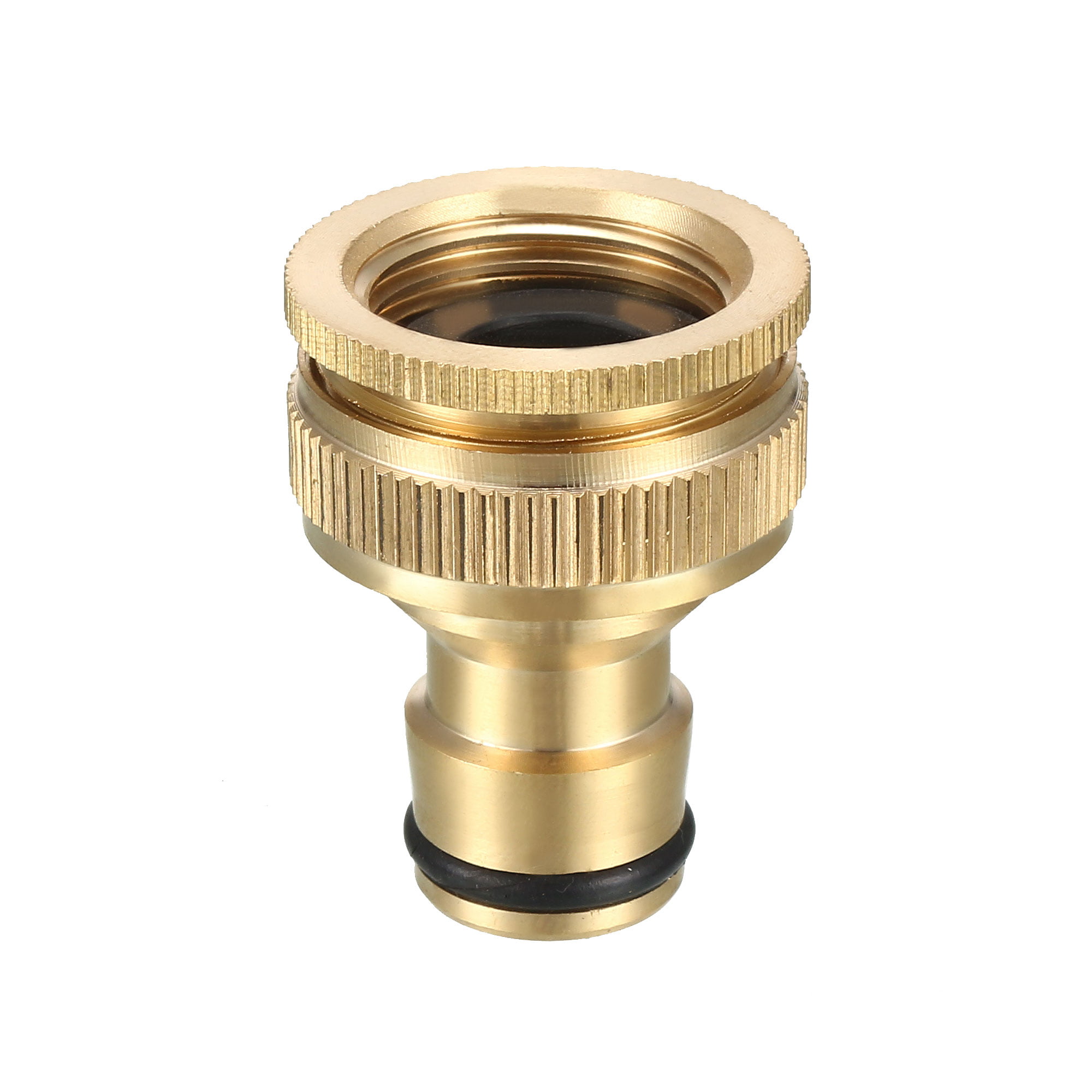 1PC Kitchen Brass Hose Tap Connector Threaded Water Pipe Adaptor Fitting UK 