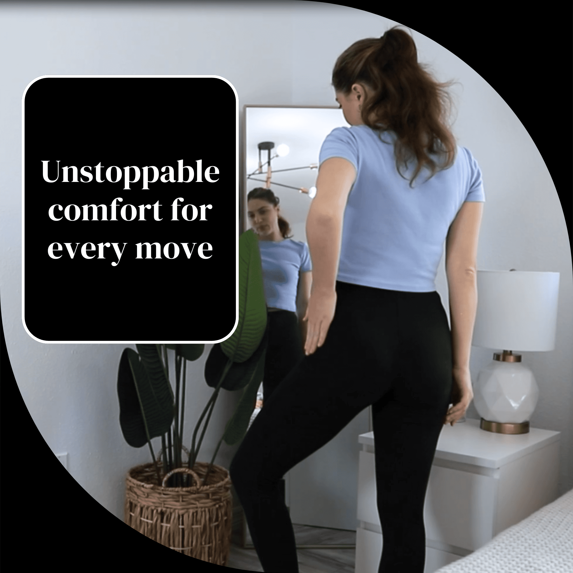 [3 Pack] Black Leggings for Women Athletic Casual Lounge Yoga Pants 4-Way Stretch and Buttery Soft