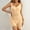 Beige, variant on Women's Sleeveless Seamless Shapewear Bodysuits One-Piece Open Crotch Body Shaper Tummy Control High Waisted Full Body Shaper