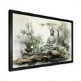 thumbnail image 2 of Designart "Tranquil Garden Retreat I" Buddhism Picture Framed Wall Art Prints, 2 of 5