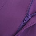 thumbnail image 7 of WTXUE Women's Pants, Slacks Women's Solid Color High Waisted Straight Leg Pants Suitable for Daily Commuting Wear Casual Lohas Time, Pantalones De Mujer, Purple, 7 of 7