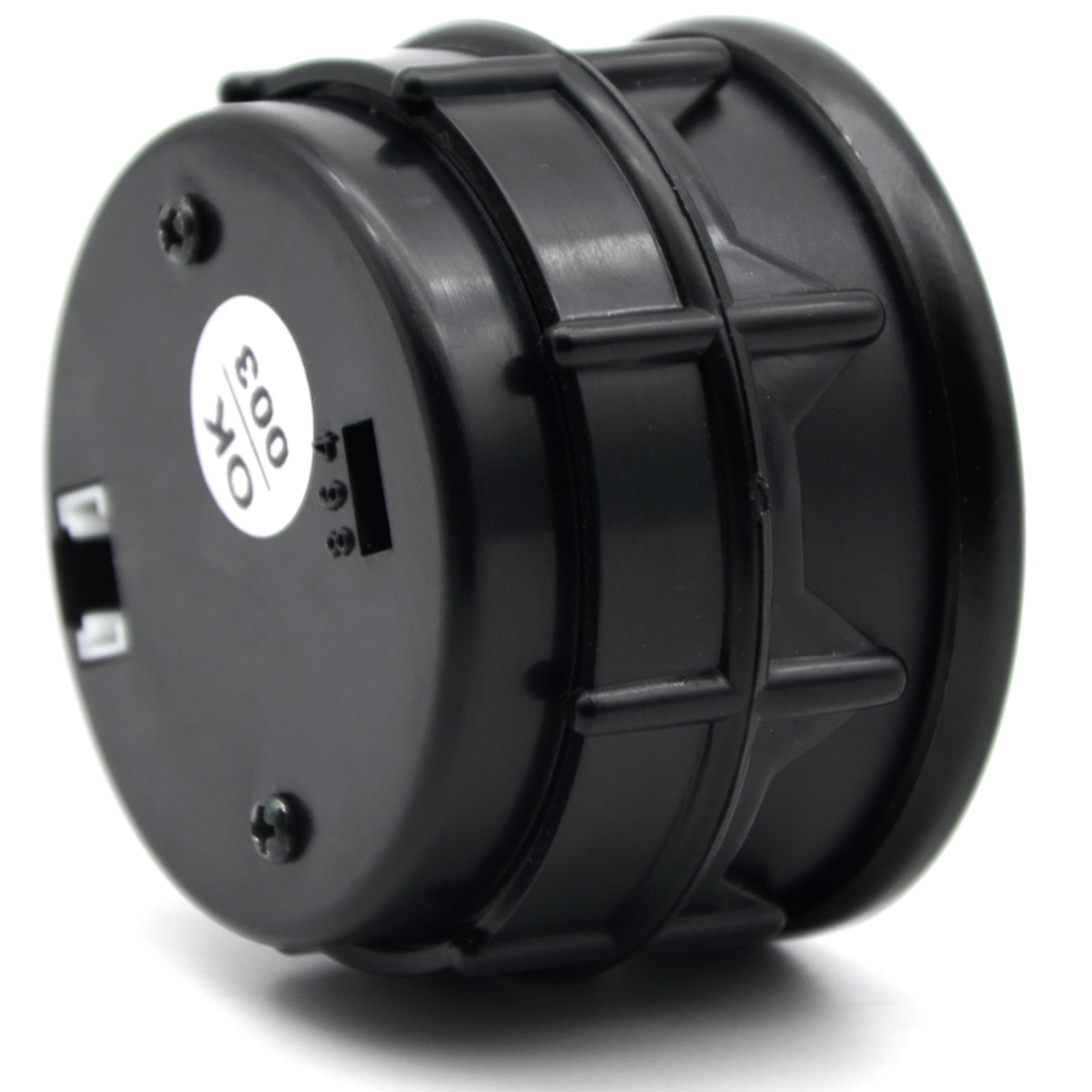 “2” 52mm Auto Car Digital Oil Pressure Gauge with Sensor - LCD Display, 0~120PSI Range, Black