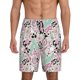 thumbnail image 1 of Balery West Cowgirl Disco Pantalones cortos de pijama de punto de algodón para hombre con cinturilla y bolsillos-Small, 1 of 6