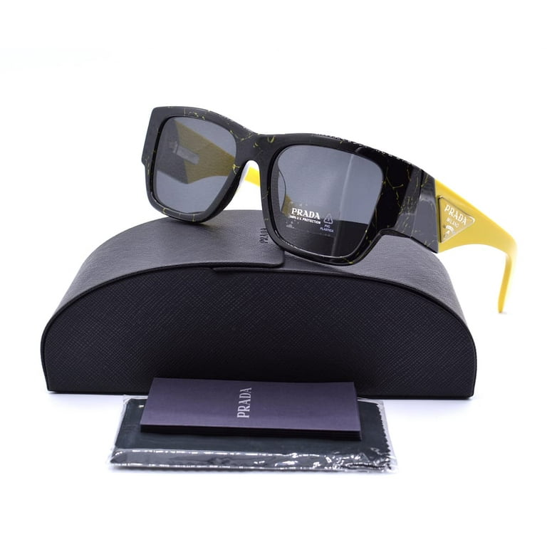 Prada Dark Gray Square Men's Sunglasses PR 10ZS 19D5S0 54 
