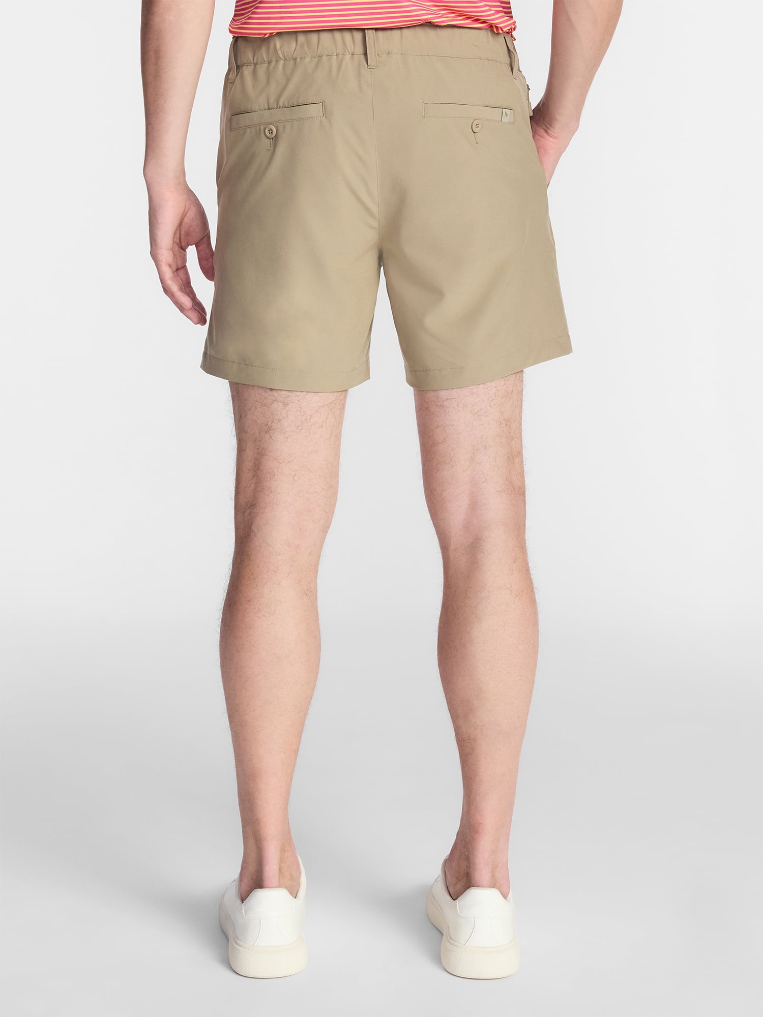 Birdie Bound Men's and Big Men's Golf Shorts, 6" Inseam, Sizes XS-5XL