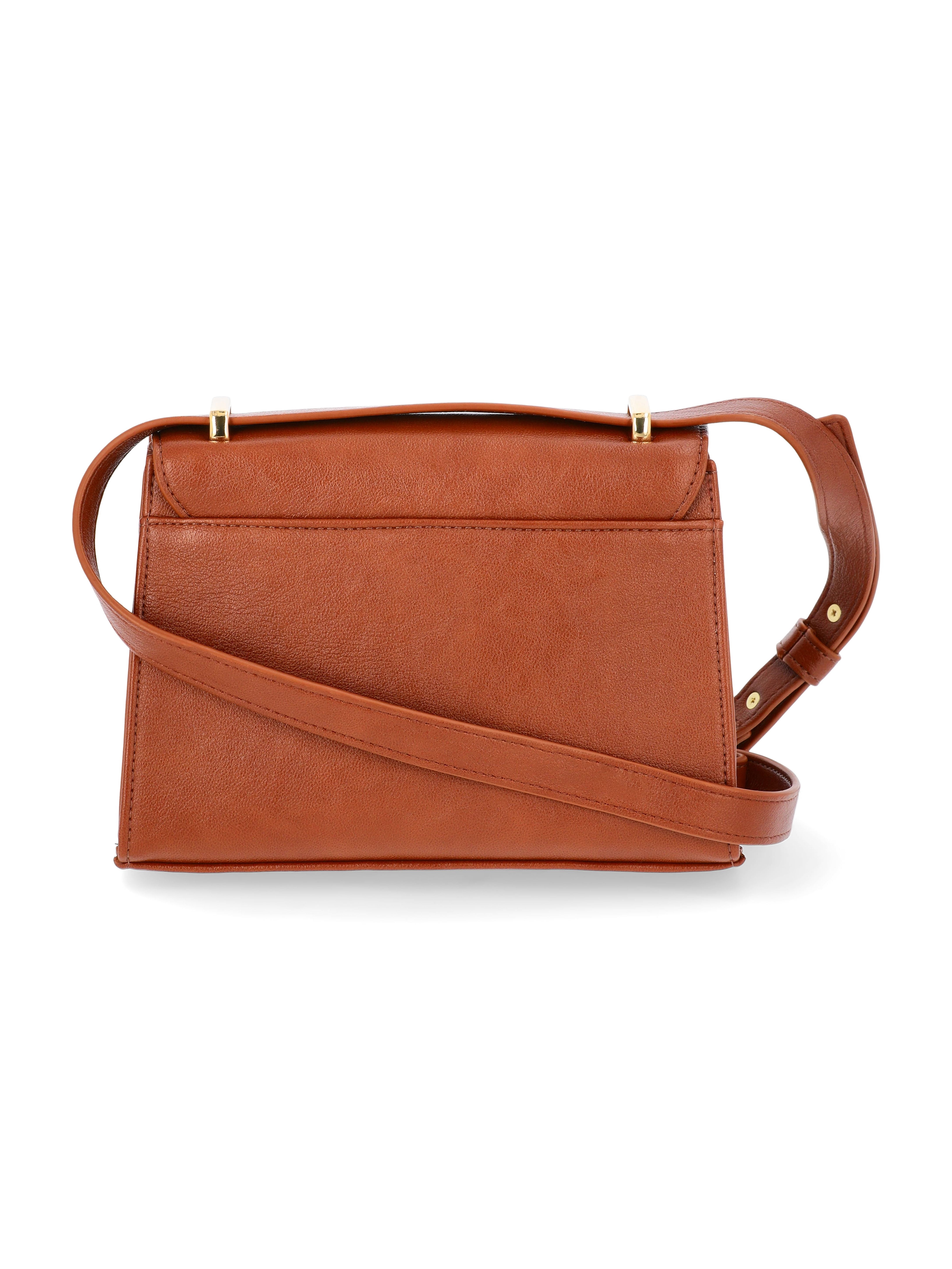Time and Tru Women's Rosa Belted Crossbody Handbag, General Bark