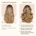 thumbnail image 4 of Yanibest Heatless Hair Curler, Overnight Curl Headband for Natural Wavy Curls,include Hair Clip Scrunchies for Styling, 4 of 9