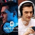 thumbnail image 4 of Auriculares Gamer Inalámbricos Bluetooth Binnune Bw01 con Micrófono Con Reducción De Ruido blancos, 4 of 8