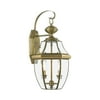 Livex Lighting - Monterey - 2 Light Outdoor Wall Lantern in Traditional Style -