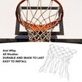 thumbnail image 5 of YAHHU Durable All‑Weather Anti‑Whip Basketball Net – Polyester, White, Fits Standard Indoor/Outdoor Rims, Lightweight & Portable, 5 of 7