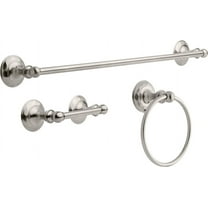 Delta PRI63-BN Pirouette 3 Piece Bath Accessory Set Satin Nickel