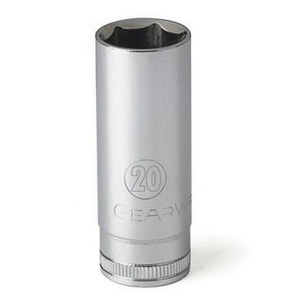 

Gearwrench 80406 20mm 6 Point Deep Metric Socket 3/8 Drive