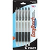 Pilot EasyTouch Retractable Ballpoint Pens, 5 Pack (32290)