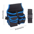 thumbnail image 3 of Heavy Duty Electrician Gardening Tool Pouch,Multi Pocket Waist Bag,Adjustable Comfort Belt Design,Durable Nylon Material Construction,Hands Free Tool Carry Organizer,DIY Maintenance Repair Essentials, 3 of 6