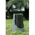 thumbnail image 4 of A&B Home Unique Modern Broken Urn Water Fountain with Light, 26 In Tall, Gray And Black, 4 of 8