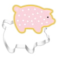 thumbnail image 5 of Farfi 1 Set Cookie Cutters Pig Shape DIY Stainless Steel Sweet Pastry Biscuit Molds for Party (Stainless Steel), 5 of 13