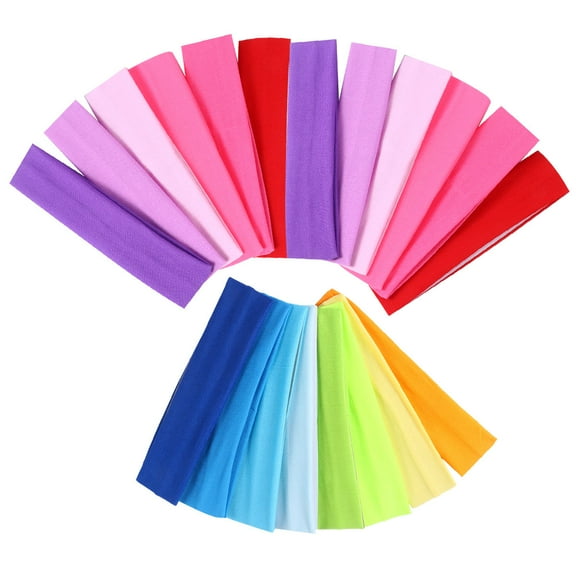 SWETRACE 22Pcs Elastic Band Headband for Women Girls Daily Wearing Exercising Fitness