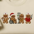 thumbnail image 2 of Christmas Nurse Embroidered Sweatshirt, Funny Pain Scale Holiday Nurse T-Shirt, RN Shirt, Pediatric Nurse, NICU Nurse, Registered Nurse Tee, 2 of 5