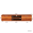 thumbnail image 4 of Television Stands Media Console With Open Shelves 2 Drawers Entertainment Center Console TV Stand For Living Room, 4 of 9