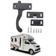 thumbnail image 2 of RVs Screen Door Latch Right Hand Handle Kit Suitable for Campers Motorhome Travel Trailer Entry Door Latch, 2 of 4