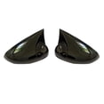 thumbnail image 4 of M Style Side Mirror Covers Caps For Ford Fiesta MK7 2009-2018 Rear View Mirror Case Cover Cover Accessories Add On Glossy Black, 4 of 4