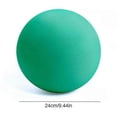 thumbnail image 4 of Pelota de espuma suave y silenciosa 100 % nueva y mejorada, pelota de esponja para actividades en interiores, pelota de patada, pelota de esquivar, pelota de juegos, amarilla, 24 cm, 4 of 5