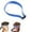 Blue, variant on Adjustable Silicone Hair Clipper Guide - Neck Hair Trimming Tool, Hair Styling Aid for Adults, Soft Flexible Silicone, Easy Use, Travel & Home Hair Tool, Holiday Gift, Christmas, Thanksgiving, 1 Pac